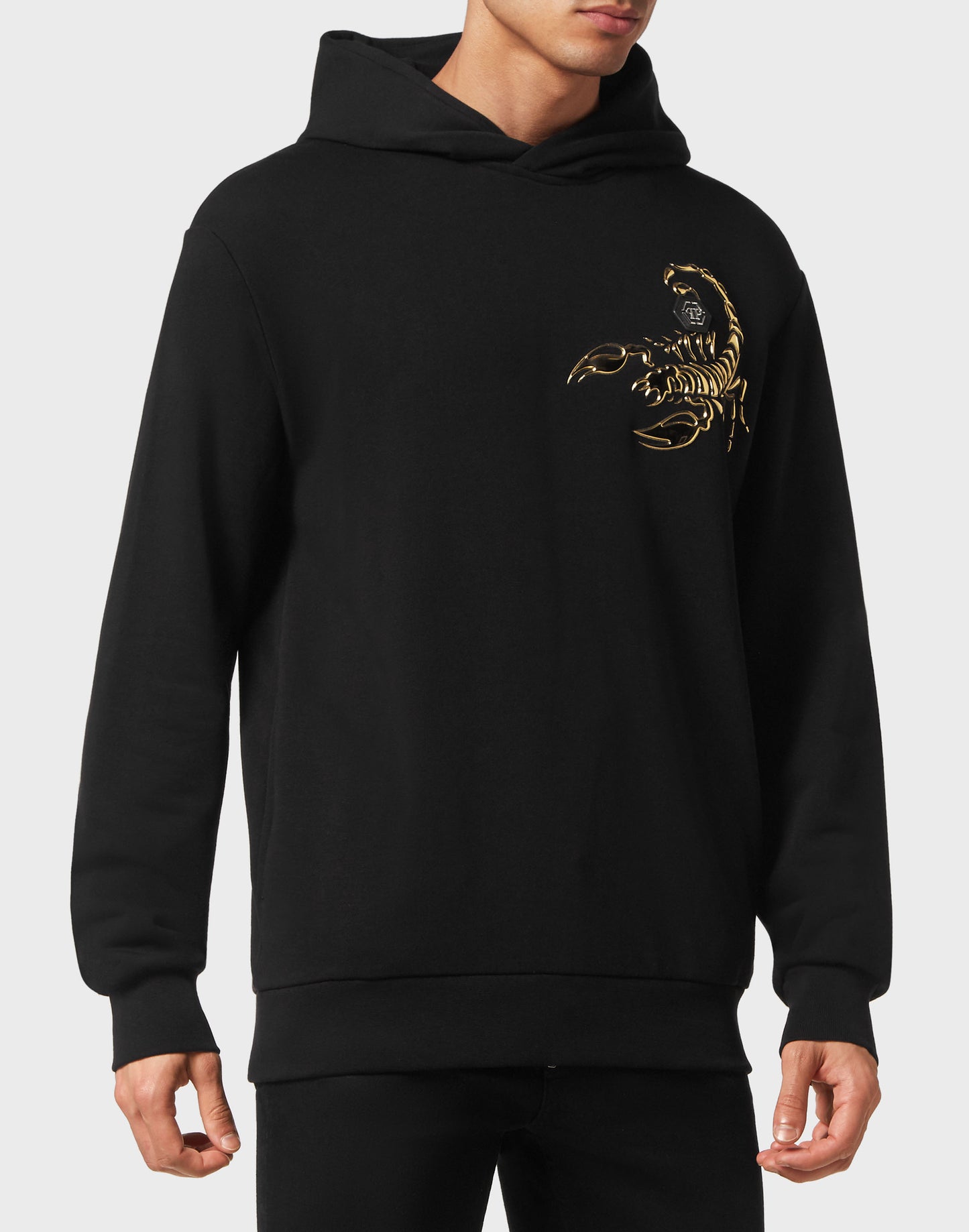 Hoodie Sweatshirt Scorpion black / gold