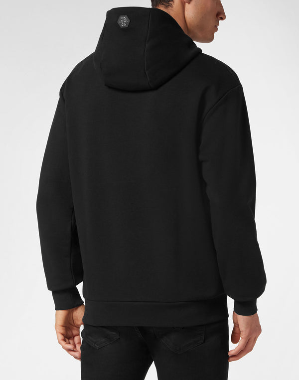 Philipp Plein｜Hoodie Sweatshirt Dog black 男款帽T