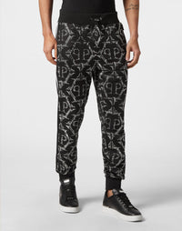 Philipp Plein｜Jogging Trousers Chrome black 男款運動褲