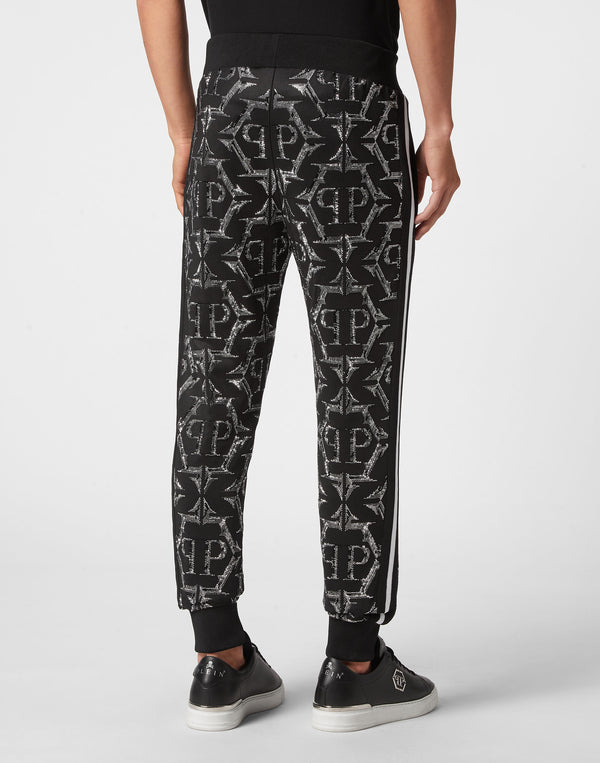 Philipp Plein｜Jogging Trousers Chrome black 男款運動褲
