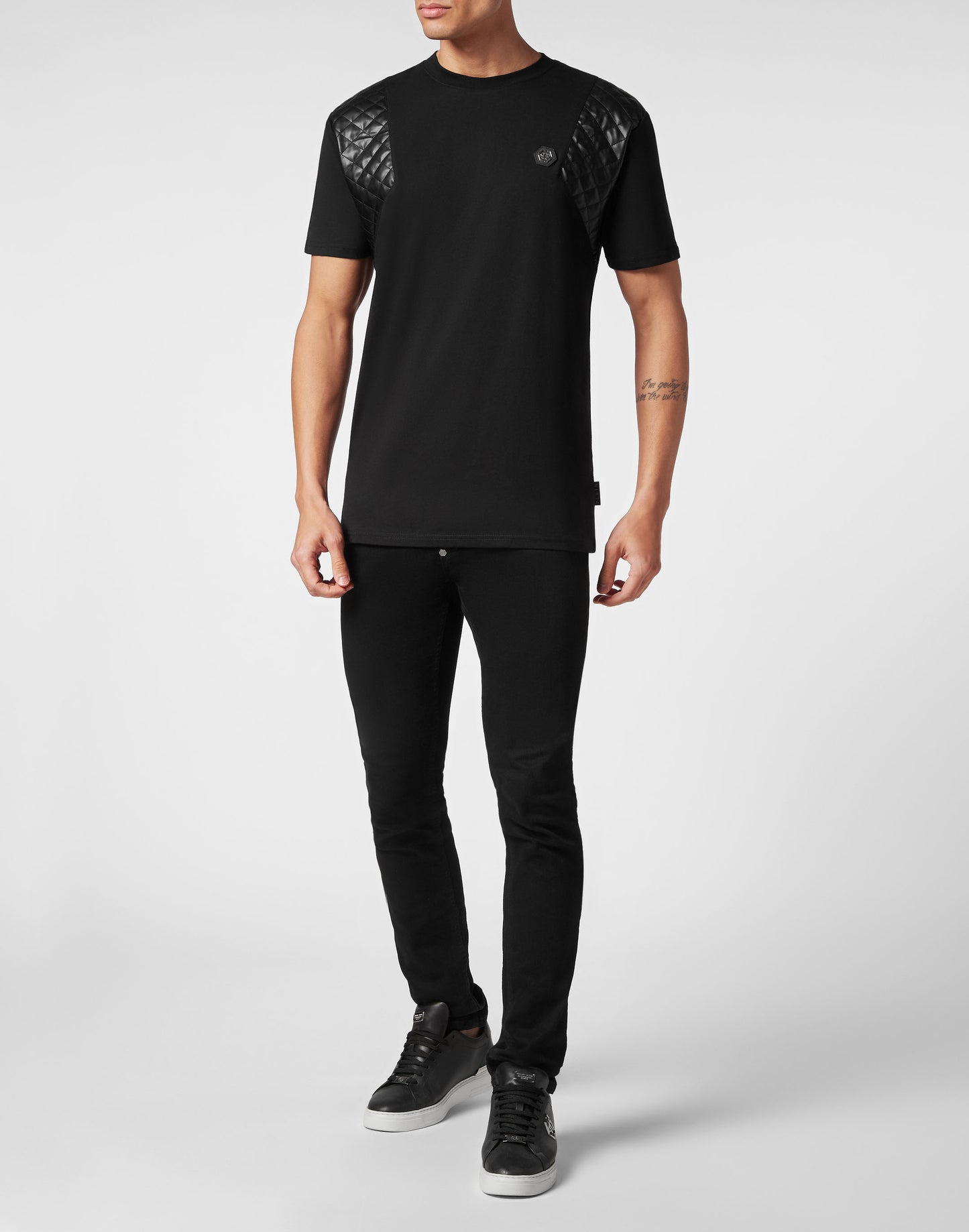 T-shirt Round Neck SS Skull&Bones black