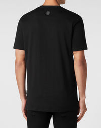 Philipp Plein｜T-shirt Round Neck SS Chrome black 男款T恤