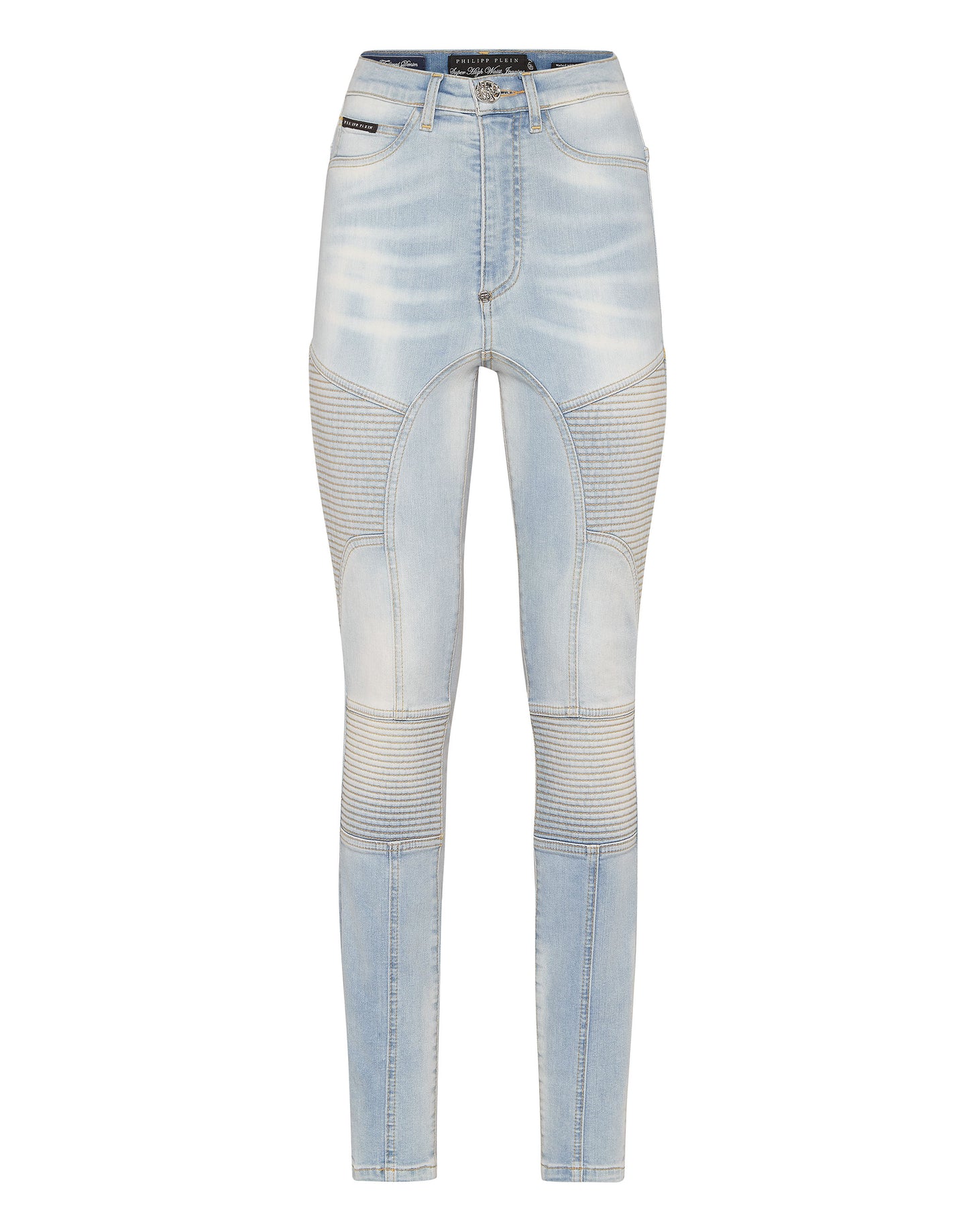 Denim Super High Waist Jeggings Cowboy Ice Cube