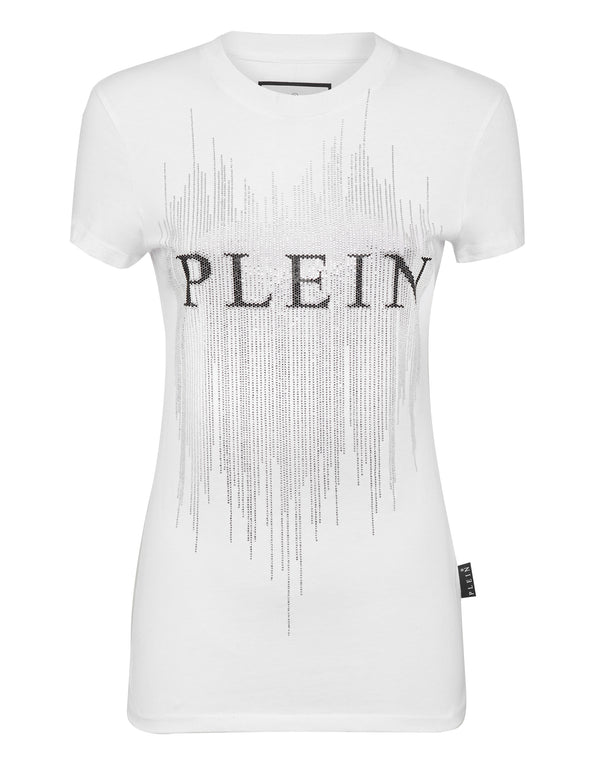 PHILIPP PLEIN T-shirt Round Neck Sexy Pure Fit white