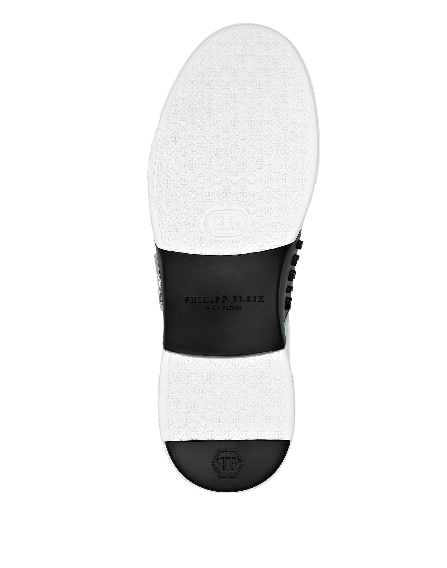 Leather Lo-Top Sneakers Hexagon pink+green