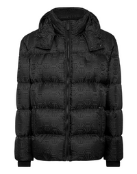PHILIPP PLEIN Nylon Jacquard Bomber Monogram