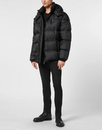 Philipp Plein｜Nylon Jacquard Bomber Monogram 男款夾克