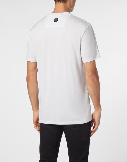 T-shirt Round Neck SS Dragon Hexagon