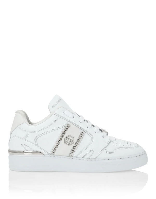 Philipp Plein｜Nappa Leather Lo-Top Sneakers Studs 男款運動鞋