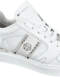 Philipp Plein｜Nappa Leather Lo-Top Sneakers Studs 男款運動鞋