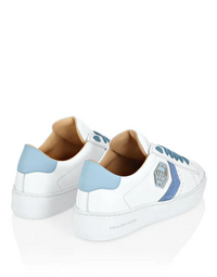 Philipp Plein｜Lo-Top Leather Arrow Force Strass Sneakers 女款運動鞋