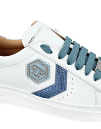 Philipp Plein｜Lo-Top Leather Arrow Force Strass Sneakers 女款運動鞋