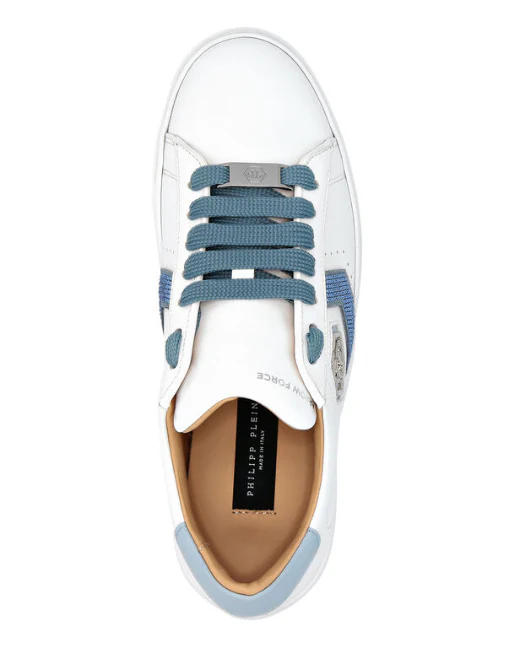 Philipp Plein｜Lo-Top Leather Arrow Force Strass Sneakers 女款運動鞋