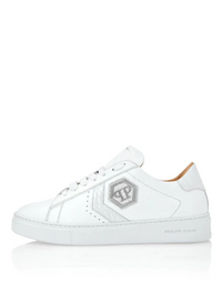 Philipp Plein｜Lo-Top Crocco Printed Arrow Force Sneakers 男款運動鞋