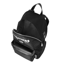 Philipp Plein Nylon Backpack 背面人體工學背帶與內部收納空間展示