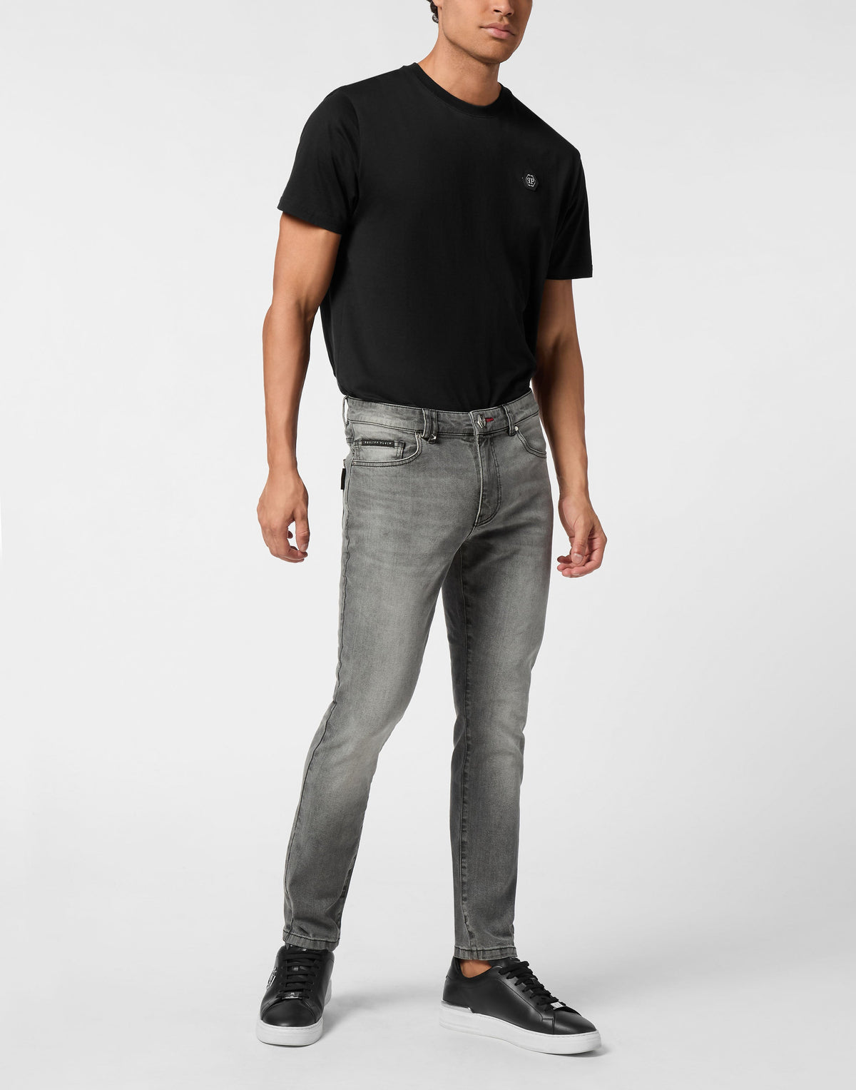 Philipp Plein Skinny Jeans Greatness 男款穿搭示範 189cm 32號