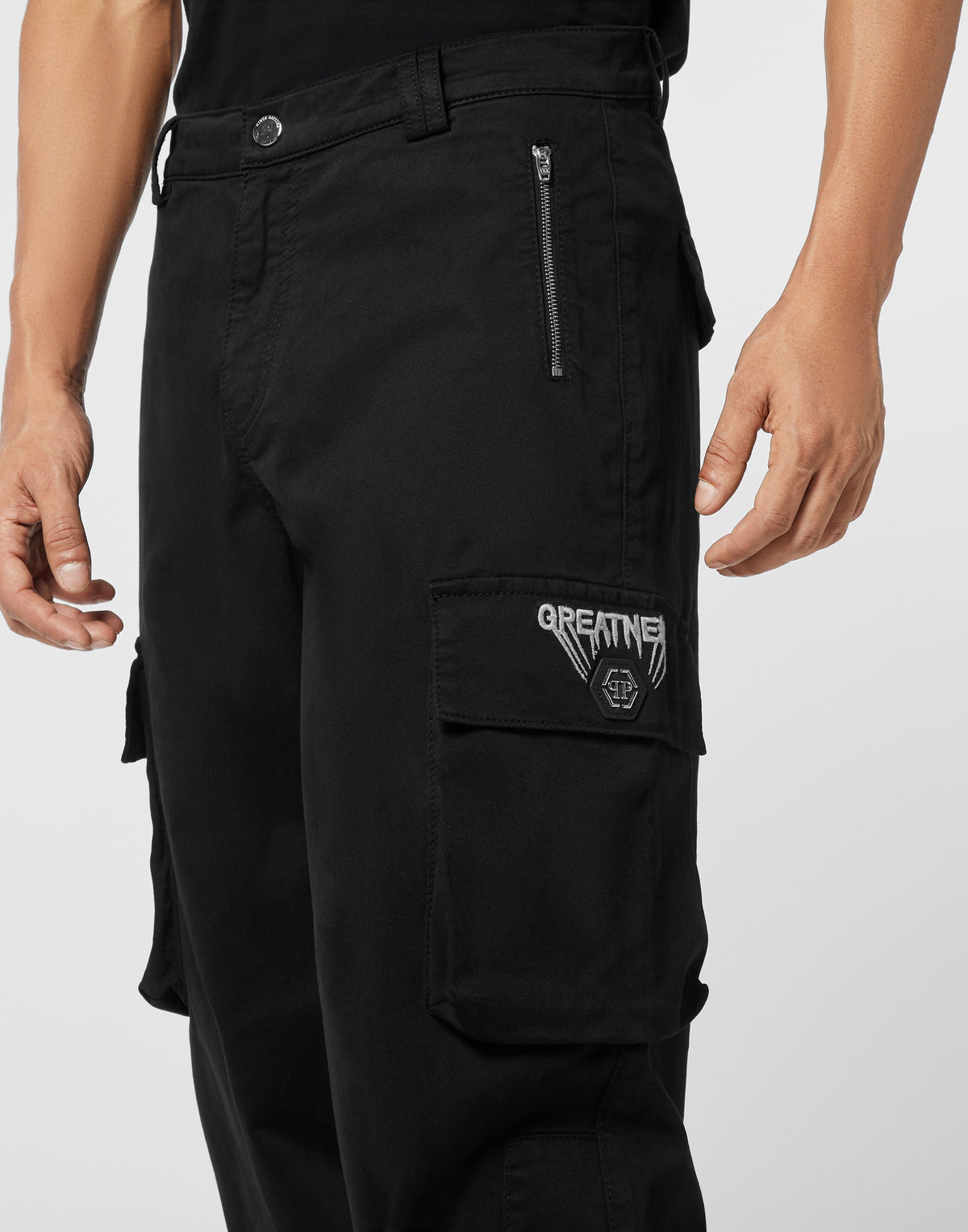 Philipp Plein Cargo Pants Greatness 男款穿搭示範 189cm 32號