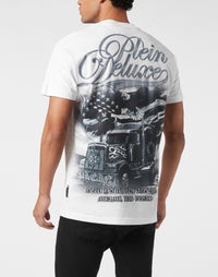 Philipp Plein｜Round Neck T-Shirt Truck Gothic Plein 男款T恤