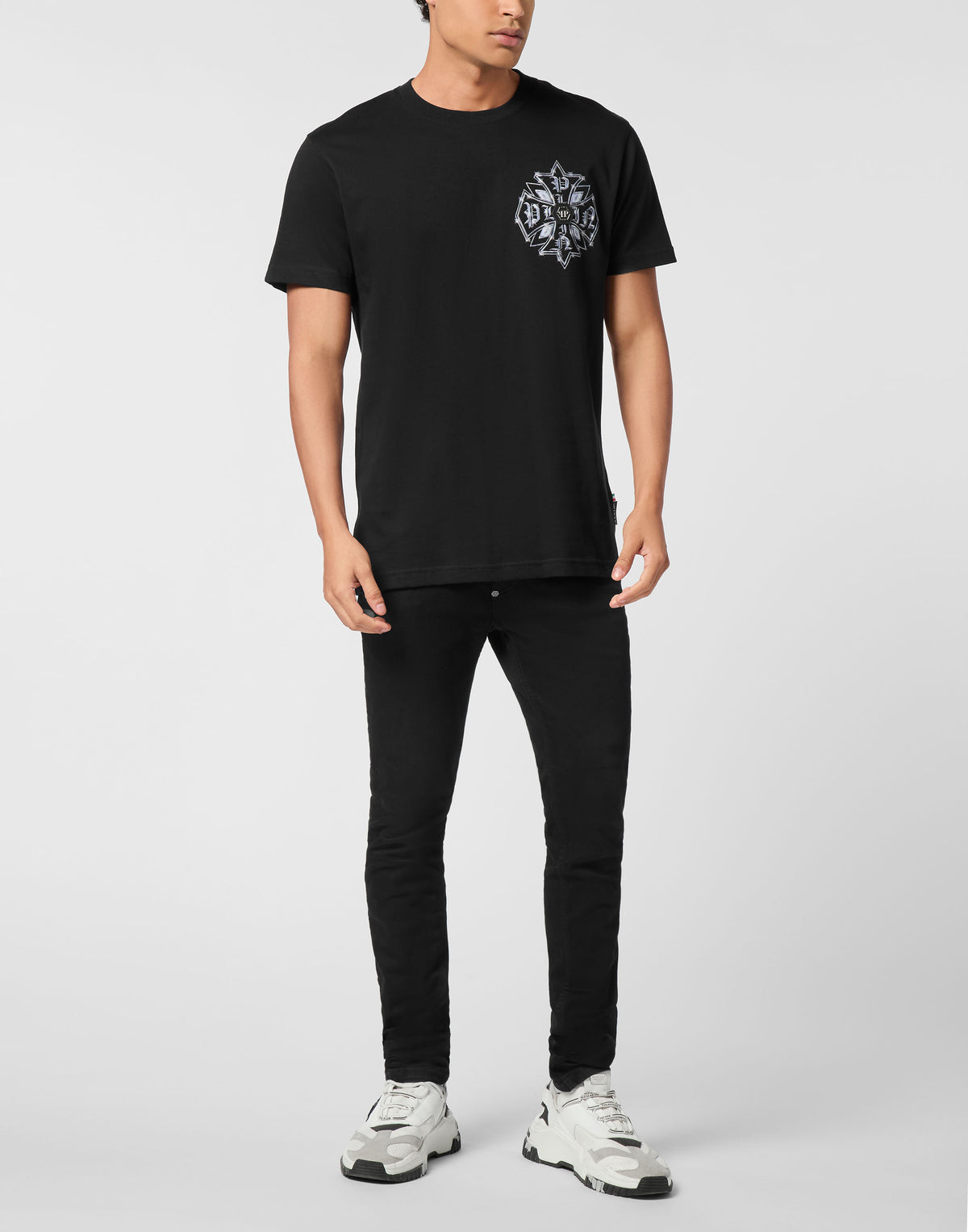 Philipp Plein｜Round Neck T-Shirt Truck Gothic Plein 男款T恤