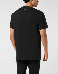 Philipp Plein T-Shirt Chrome Crest Skull 側面版型展示