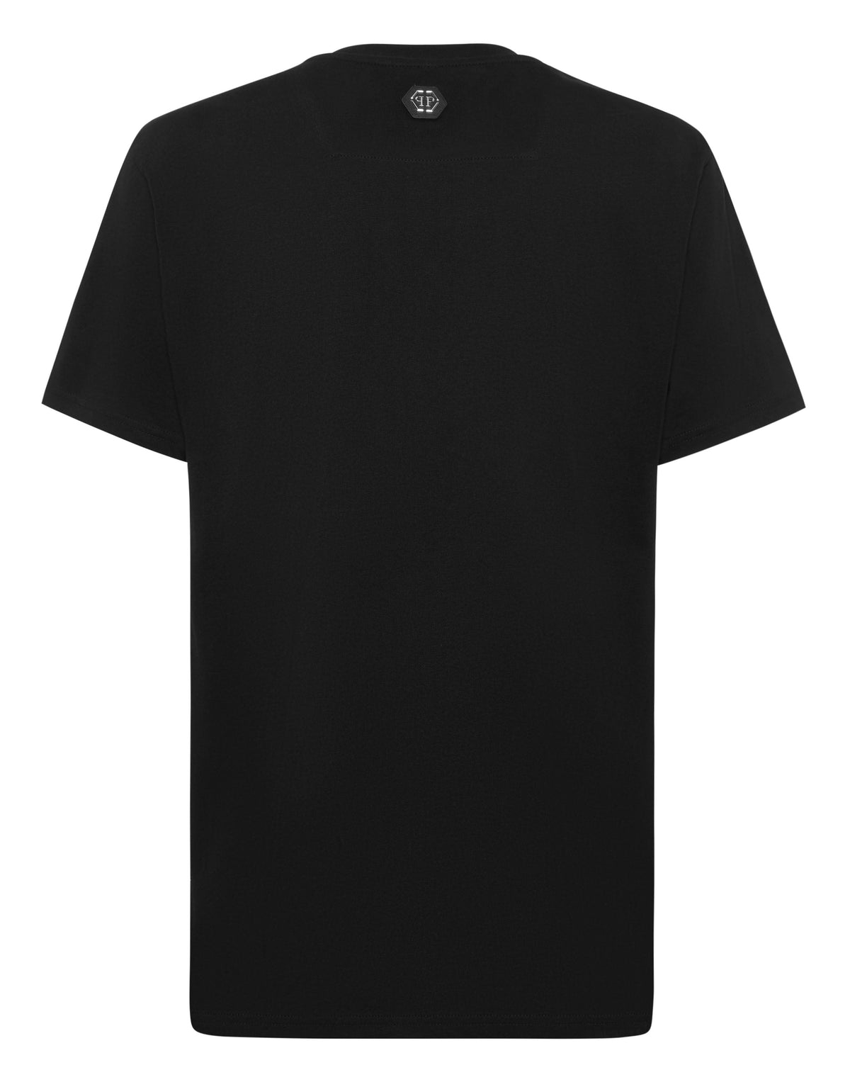 Philipp Plein T-Shirt Chrome Crest Skull 側面版型展示