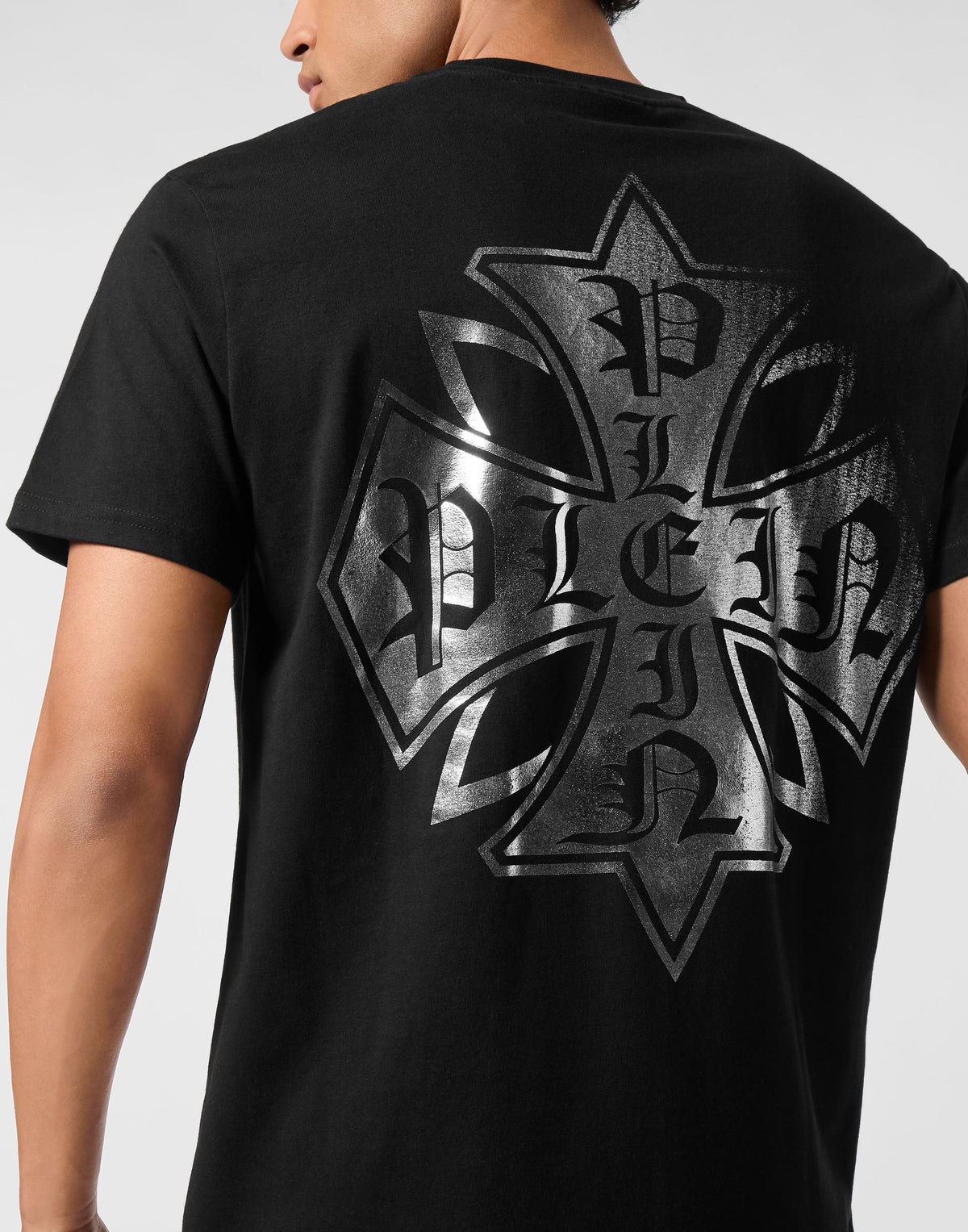 Washed Round Neck T-Shirt Destroyed Crest-YC Group|Luxury Fashion