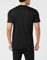 Philipp Plein Basic T-Shirt Skull 側面版型展示