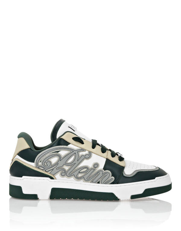 Philipp Plein｜Low Top Sneakers Patch Plein 男款運動鞋