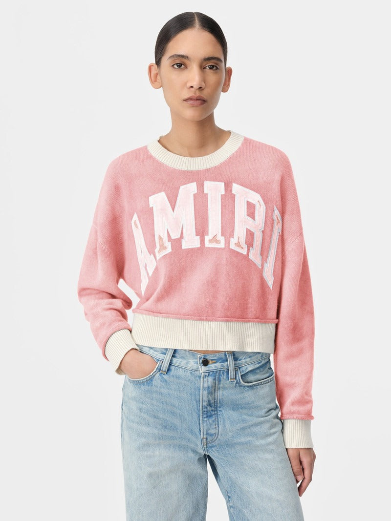 AMIRI｜Cashmere Crew 女款針織衫