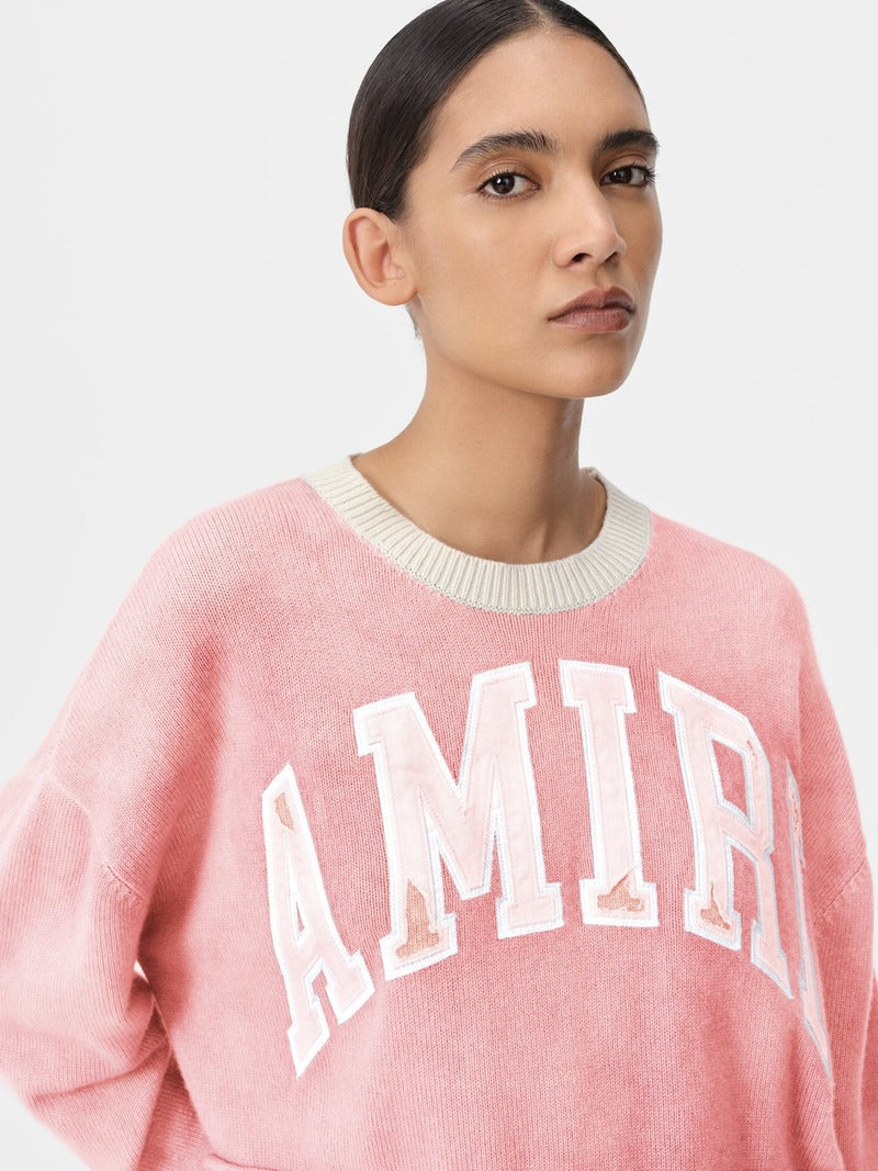 AMIRI｜Cashmere Crew 女款針織衫