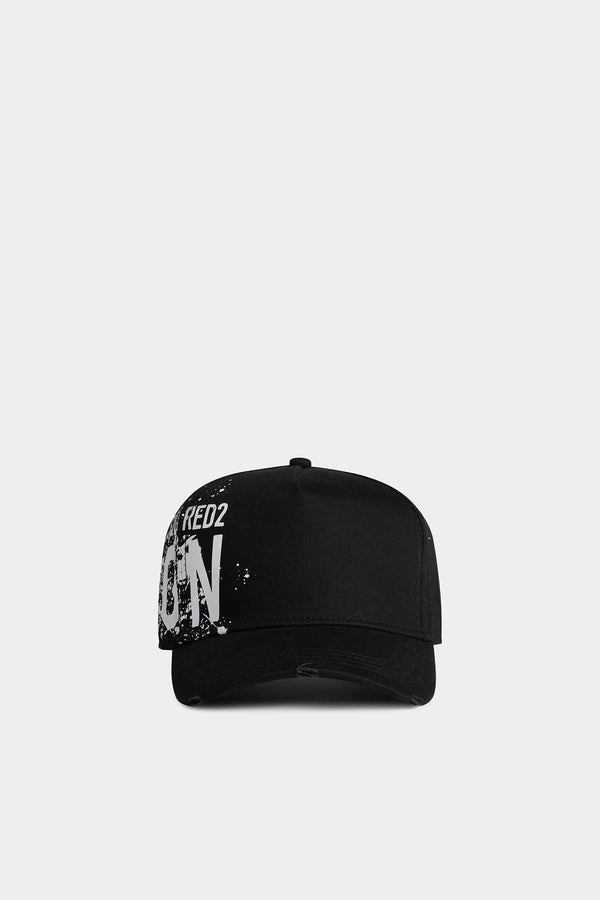 DSQUARED2 ICON SPLASH BASEBALL CAP