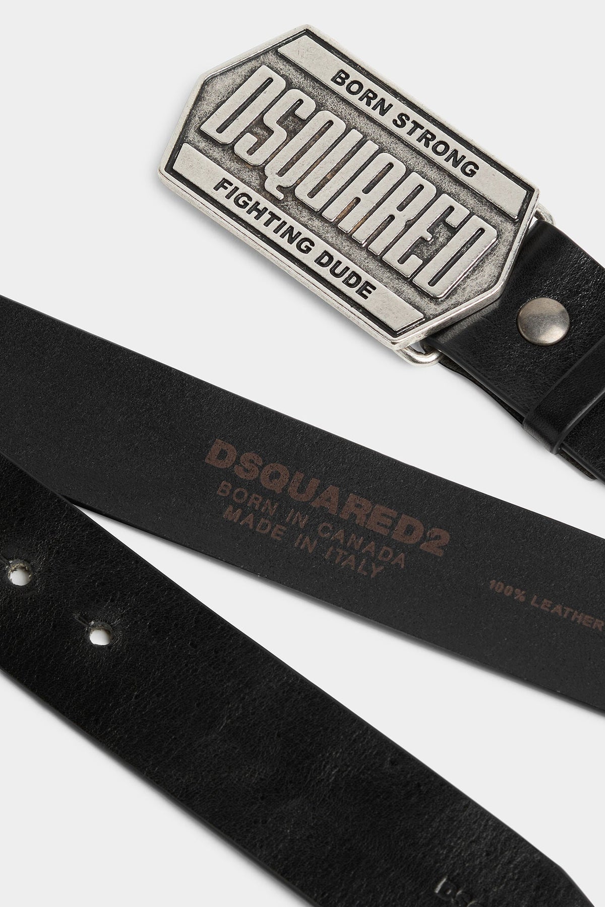 DSQUARED2｜PLAQUE BELT 男款皮帶