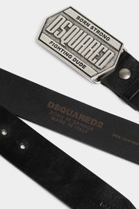 DSQUARED2｜PLAQUE BELT 男款皮帶
