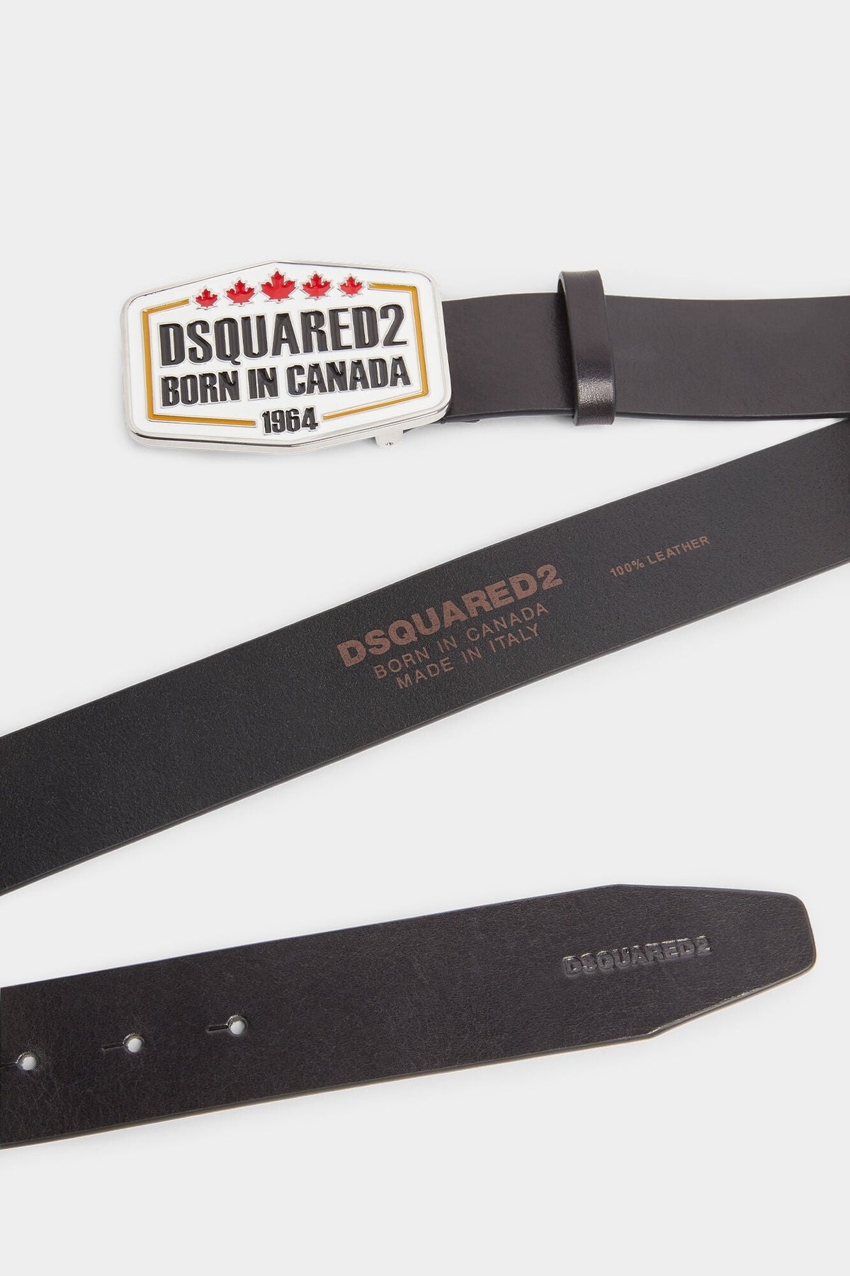 DSQUARED2｜PLAQUE BELT 男款皮帶