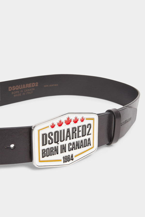DSQUARED2｜PLAQUE BELT 男款皮帶