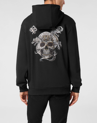 Philipp Plein｜Hoodie Sweatshirt Stones Skull 男款帽T