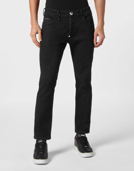 Philipp Plein｜Denim Trousers Skinny Fit 男款牛仔褲