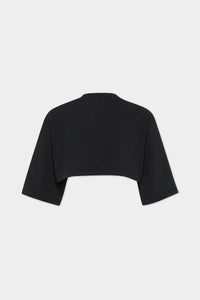 DSQUARED2｜CROPPED LOOSE FIT ICON NEW GENERATION T-SHIRT 女款T恤
