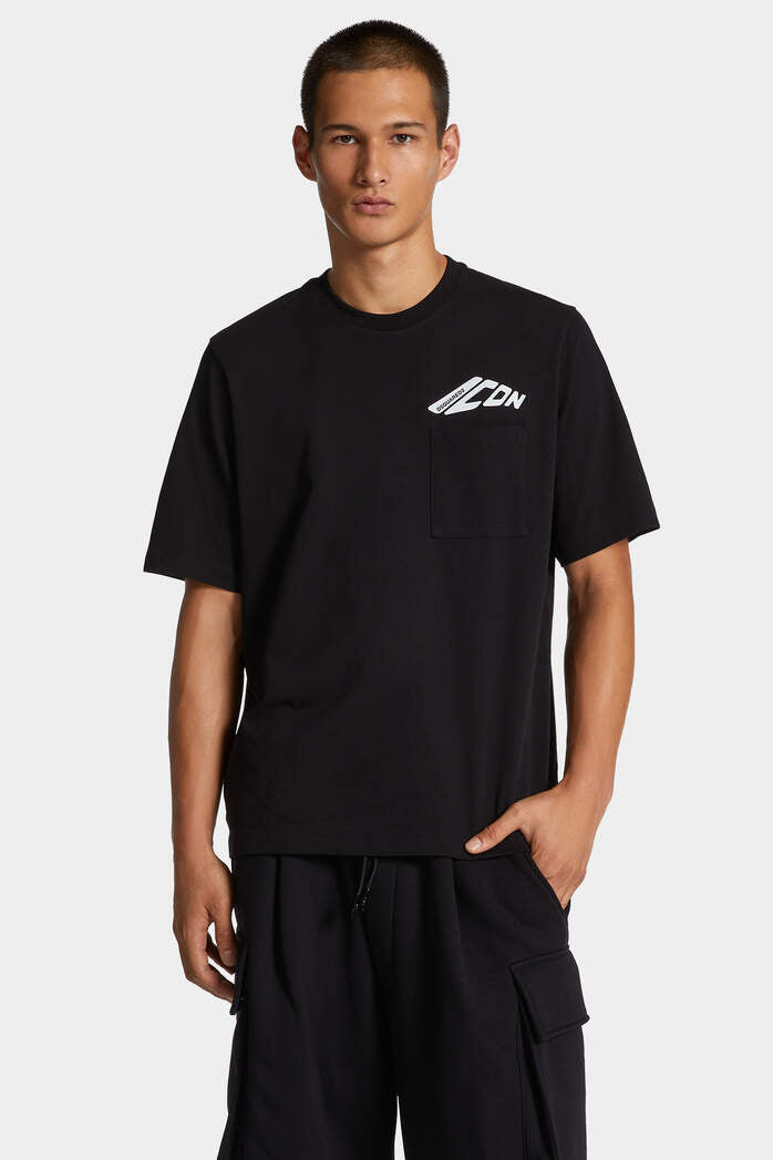 DSQUARED2｜ICON NEW GENERATION LOOSE FIT POCKET T-SHIRT 男款T恤