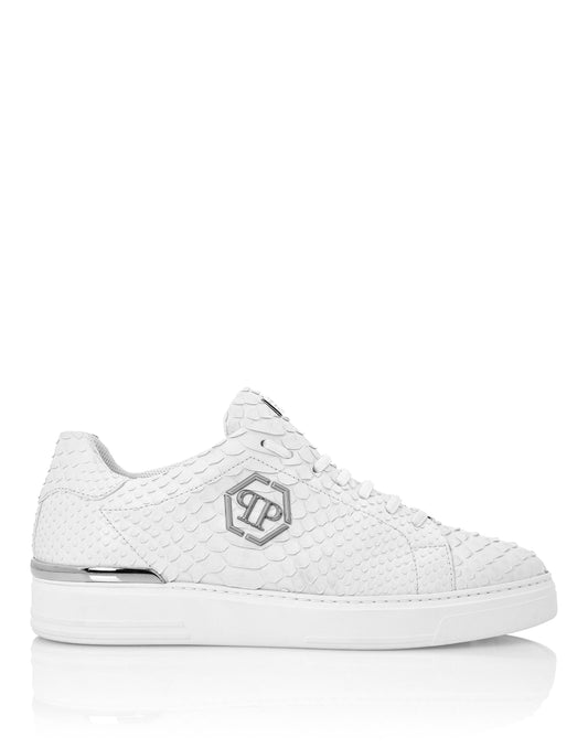Python Lo-Top Sneakers Luxury white