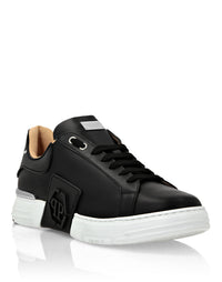 PHILIPP PLEIN Lo-Top Sneakers Hexagon black / white
