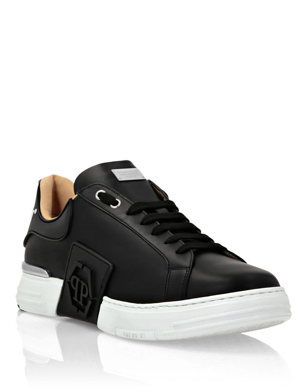 PHILIPP PLEIN Lo-Top Sneakers Hexagon black / white
