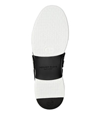 Philipp Plein｜Lo-Top Sneakers Hexagon black / white 男款運動鞋