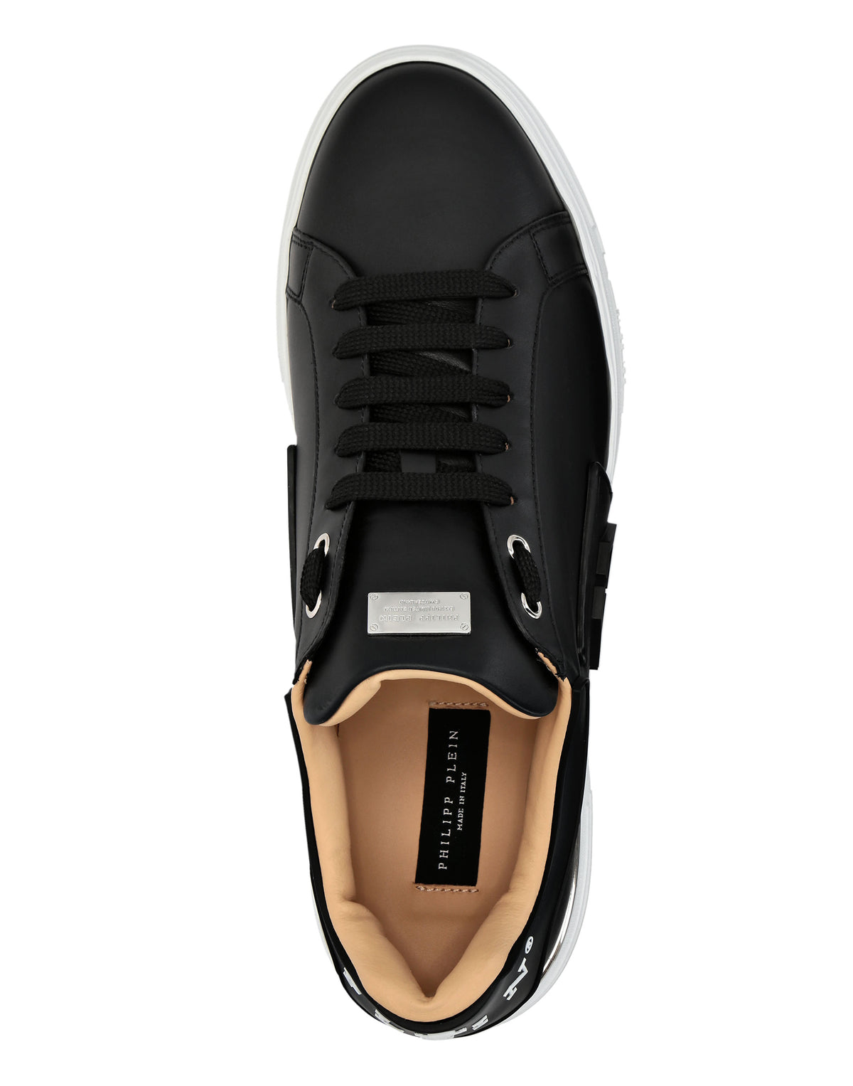 Philipp Plein｜Lo-Top Sneakers Hexagon black / white 男款運動鞋