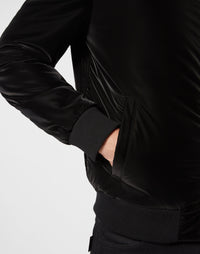 Philipp Plein｜Nylon Bomber black 男款夾克