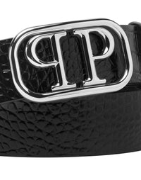 Philipp Plein｜Crocco Leather Belt 皮帶