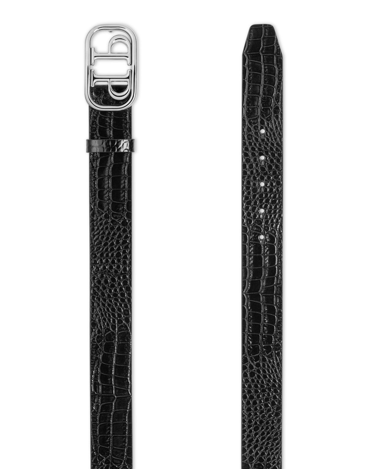 Philipp Plein｜Crocco Leather Belt 皮帶