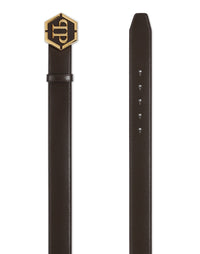 Philipp Plein｜Leather Belt Hexagon 皮帶