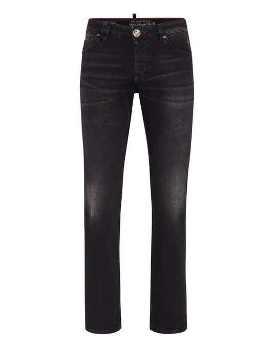 Denim Trousers Super Straight Cut Tattoo