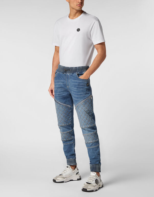 Philipp Plein｜Jogging Denim Trousers 男款牛仔褲
